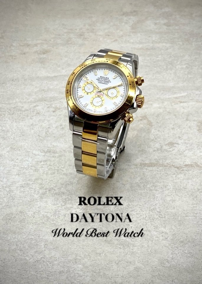 (국내발송) RL 롤렉스 데이토나 화이트다이얼 콤비