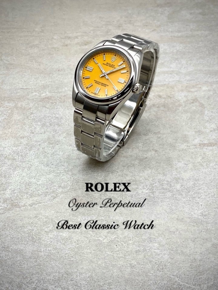 (국내발송) RL 롤렉스 오이스터퍼페츄얼 옐로우다이얼