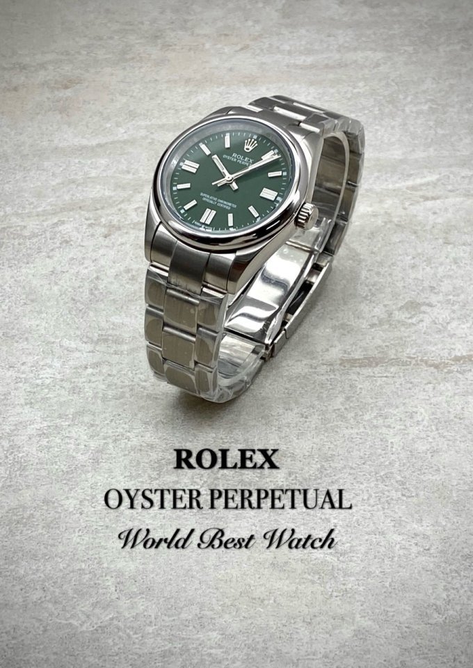 (국내발송) RL 롤렉스 오이스터퍼페츄얼 그린다이얼
