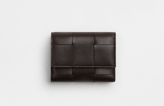 (국내발송)  BT 보테가 카세트 3단 반지갑