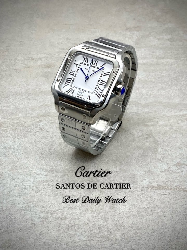 (국내발송) CT 까르띠에 산토스  스위스 쿼츠무브먼트