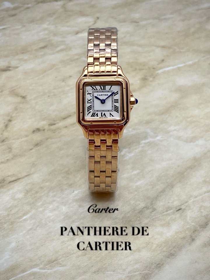 (국내발송) CT 까르띠에 펜더  핑크골드 스위스 쿼츠무브먼트