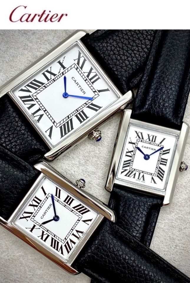 CT 까르띠에 탱크솔로 스위스 쿼츠무브먼트