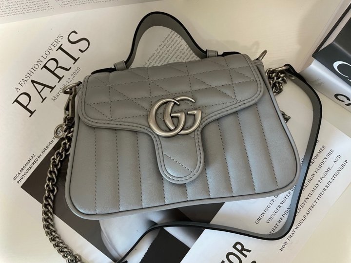 GC 구찌 GG마몽 미니 탑 핸들백