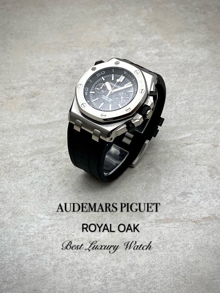 (국내발송) AP 오데마피게 로얄오크 오프쇼어 다이버 크로노그래프 블랙다이얼