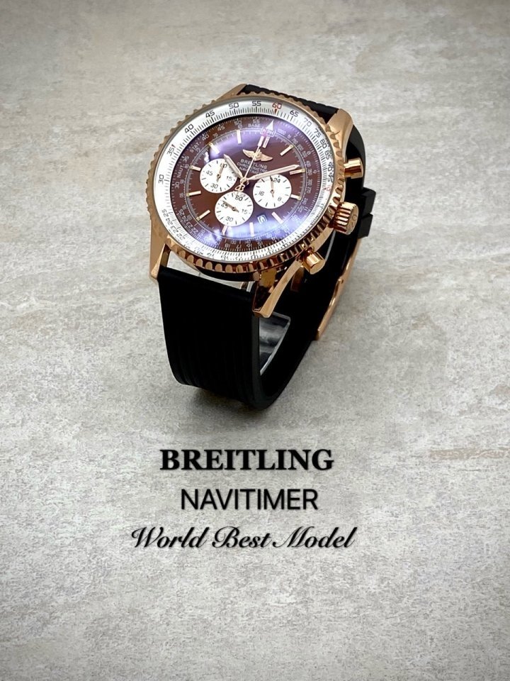 (국내발송) BR 브라이틀링 내비타임어 라트라팡테 브론즈 다이얼