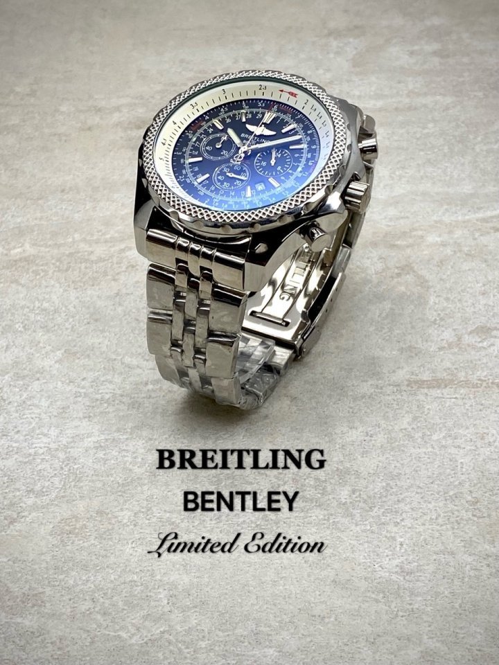 (국내발송) BR 브라이틀링 포 벤틀리 크로노그래프 블랙다이얼