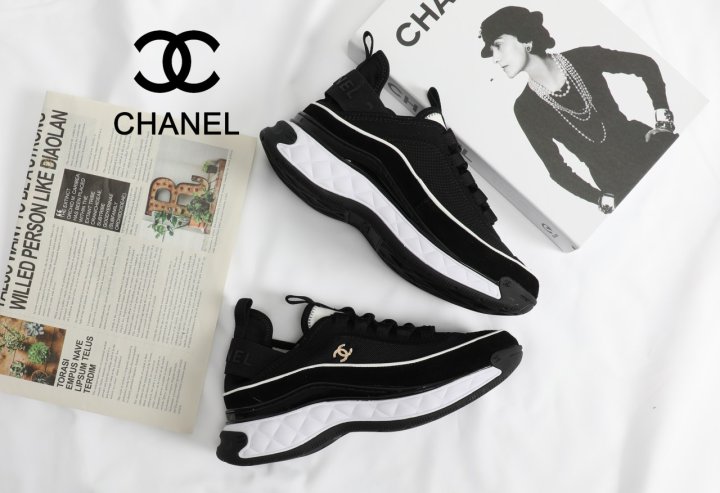 (국내발송) CN 샤넬 믹스드 파이버 금장 믹파 운동화
