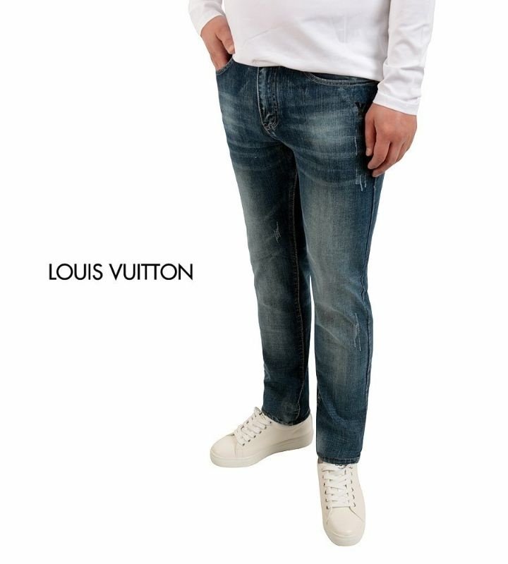 (국내발송) LV 루이비통 모노그램 포켓 슬림진