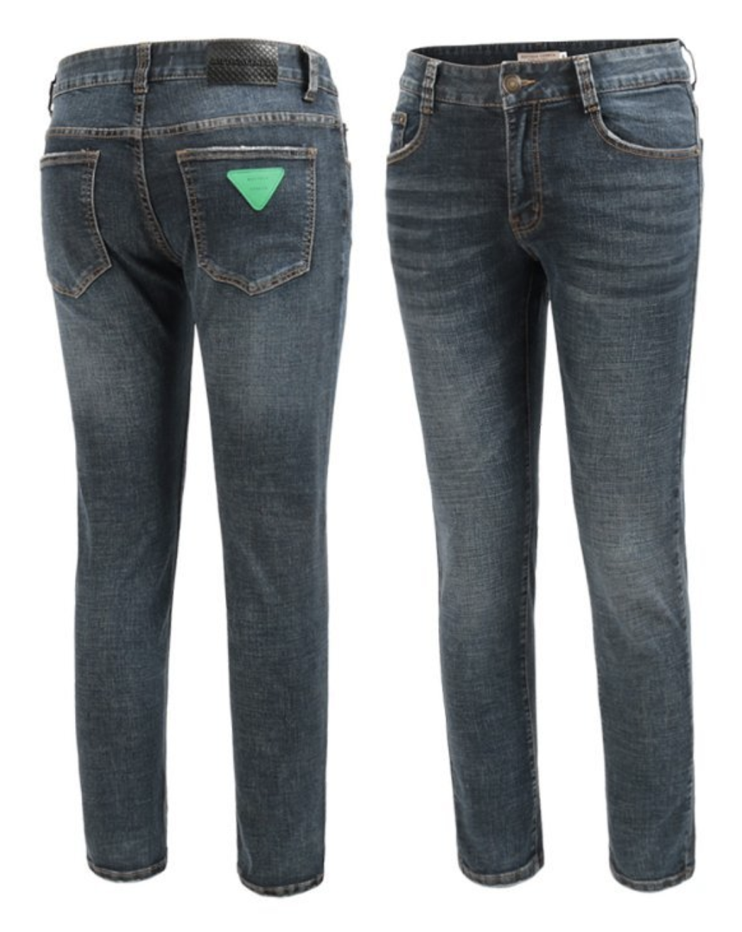 (국내발송) BT 보테가베네타 트라이앵글 와팬 워싱 슬림진