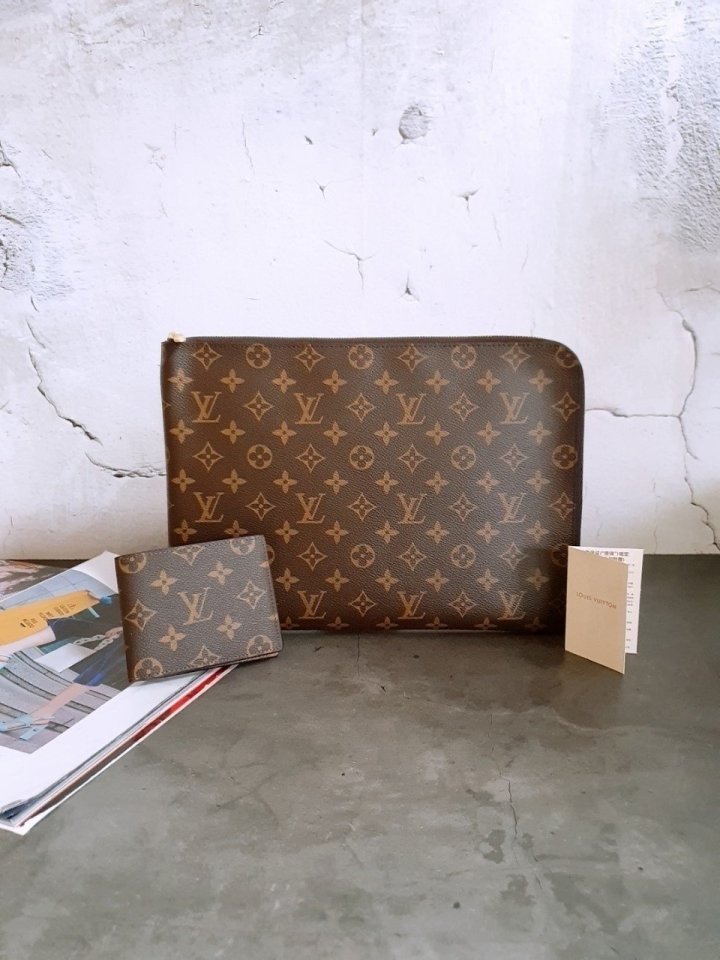 (국내발송) LV 루이비통 클러치 반지갑set