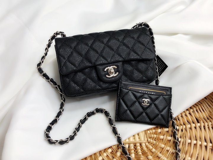 (국내발송) CN 샤넬 클래식 플랩백 뉴미니 + 카드지갑세트
