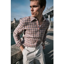 (국내발송) TB 톰브라운 투스체크  Linen (white)