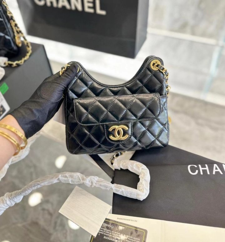 (국내발송) CN 샤넬 23C 미니포켓 체인 호보백 스몰