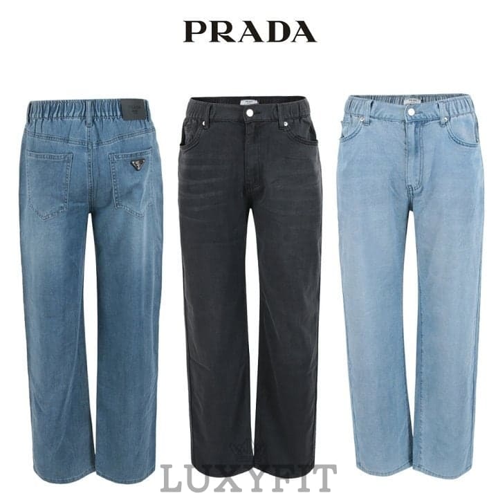 PD 프라다 텐셀스판 미디엄 와이드 팬츠