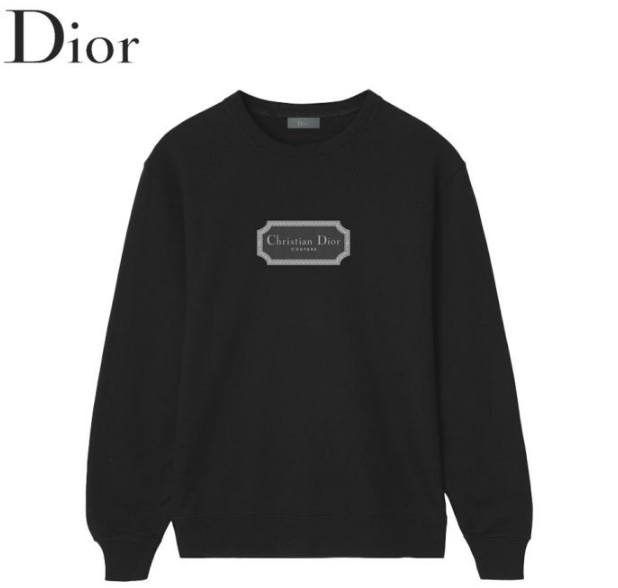 (국내) DO 디올 시그니쳐 사각로고 맨투맨