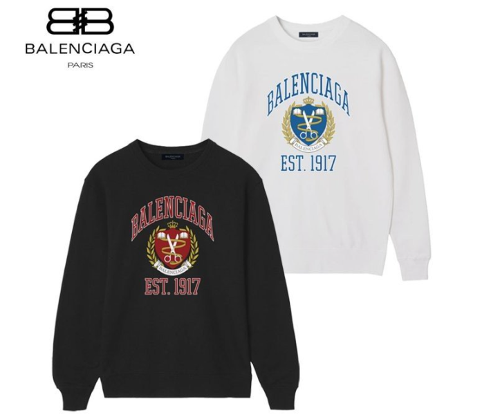 (국내) BC 발렌시아가 방패로고 맨투맨