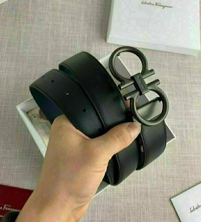 (국내) FG 페라가모 슬림흑바클 벨트