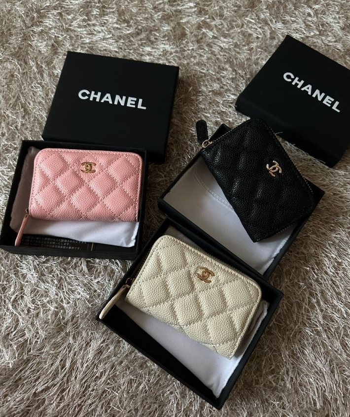 (국내) CN 샤넬 카드지갑 지퍼