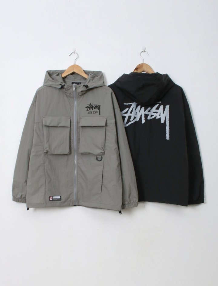 SS 스투시 포켓 윈드브레이커