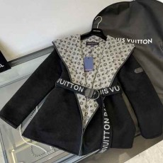 LV 루이비통 후디드 랩 코트