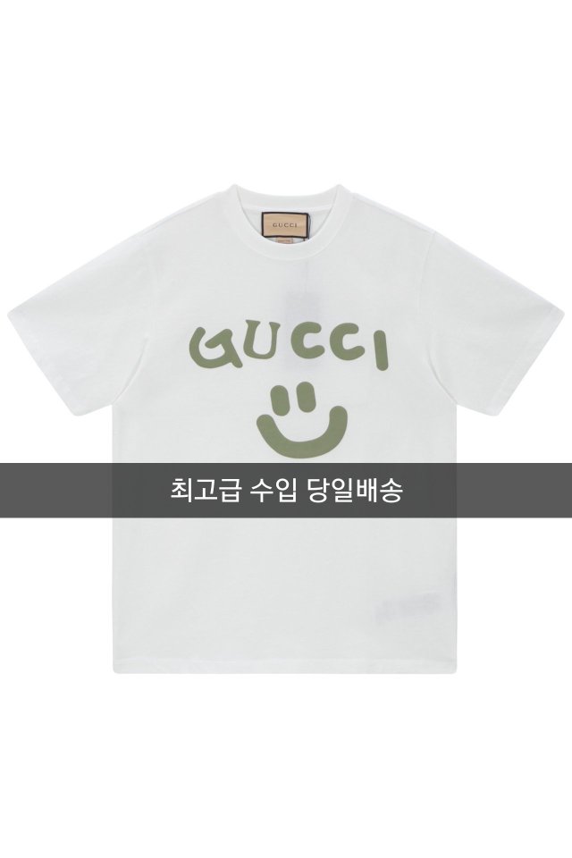 GC 구찌 발포나염 반팔티