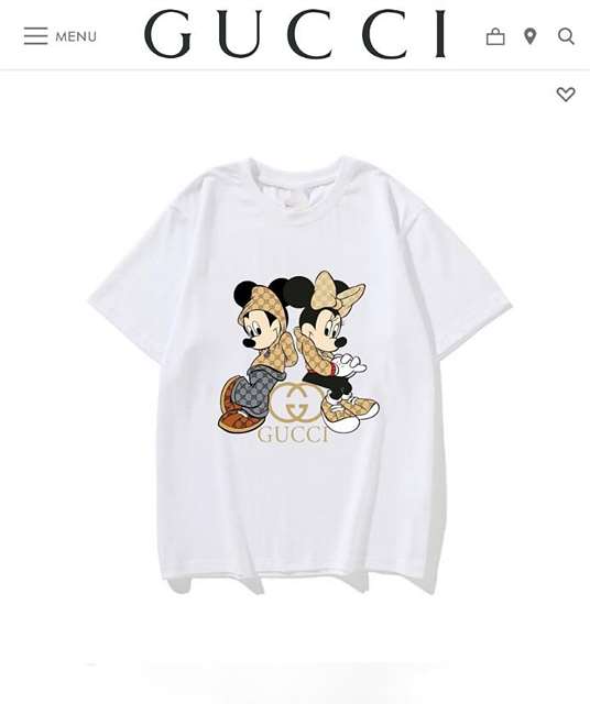 GC 구찌 골드미키 반팔티