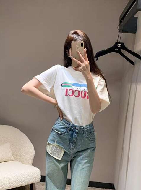 GC 구찌 프린팅 반팔티