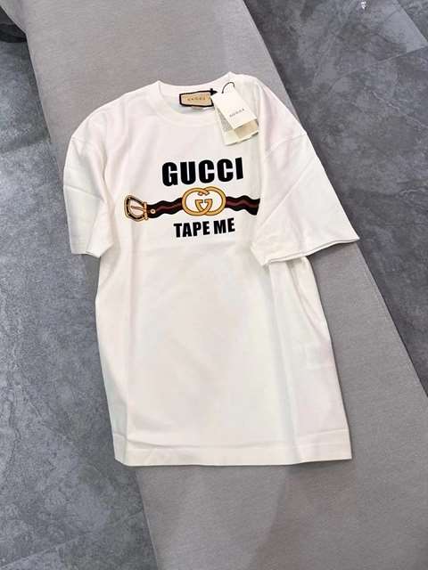 GC 구찌 벨트 로고 반팔티