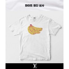 LV 루이비통 banana 반팔 티셔츠 (남녀 공용)