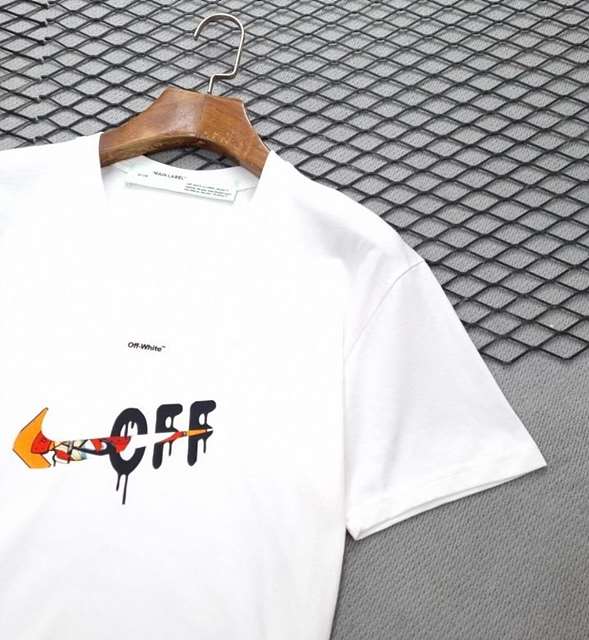 OH 오프화이트 하이탑에어 반팔티