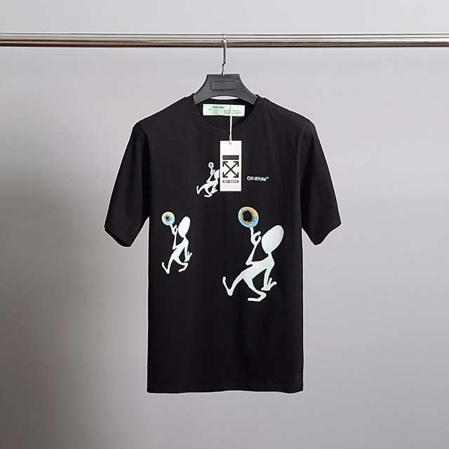 OH 오프화이트 에어리언 반팔티