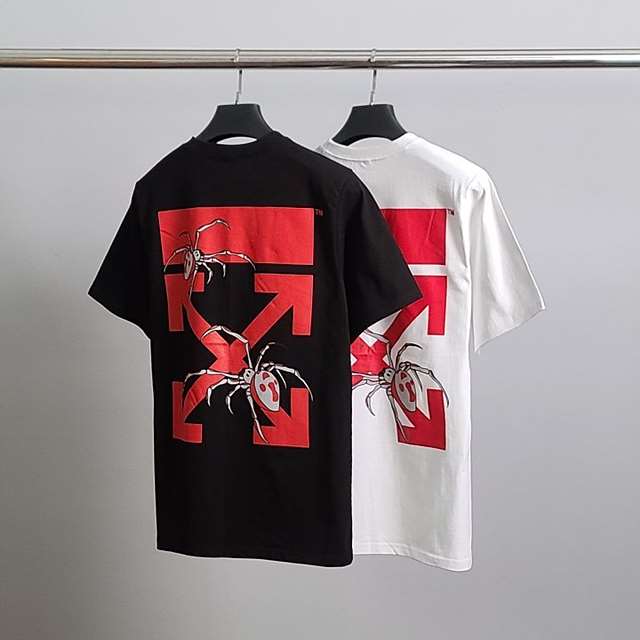 OH 오프화이트 스파이더 반팔티