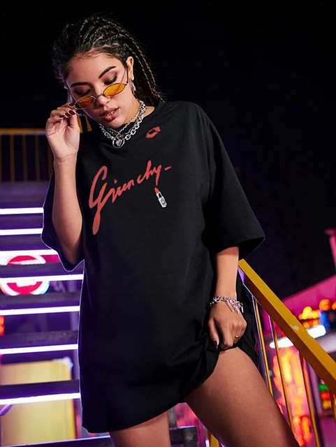 GV 지방시 립스틱 티셔츠