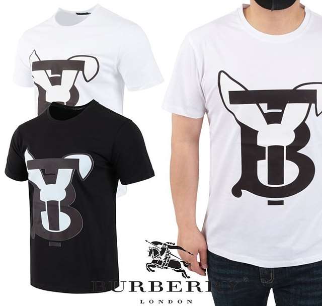 BB 버버리 TB 래빗 실켓 반팔 티셔츠