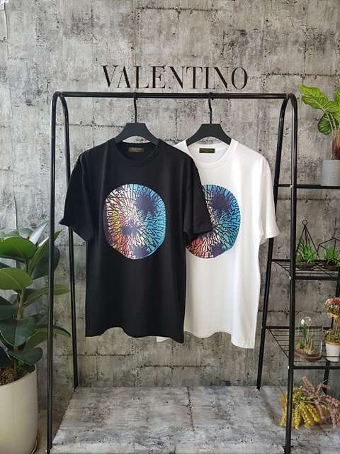 VT 발렌티노 원형로고 전사 하프티