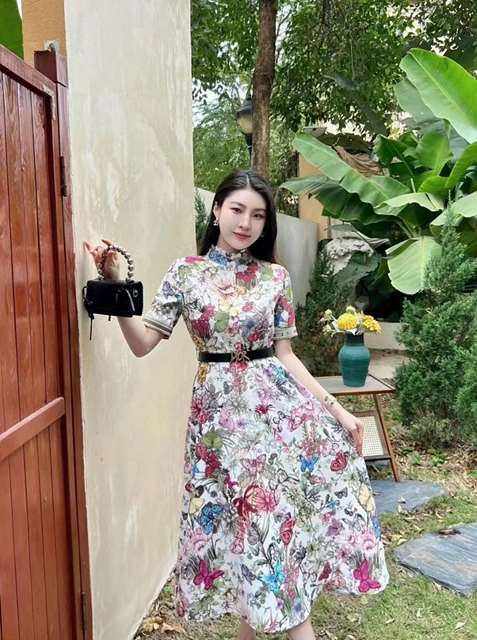 DO 디올 꽃원피스