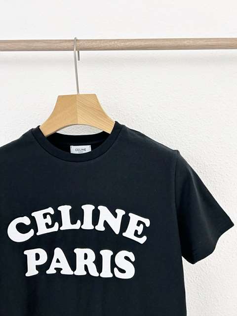 CL 셀린느 여성 코튼 파리스 반팔