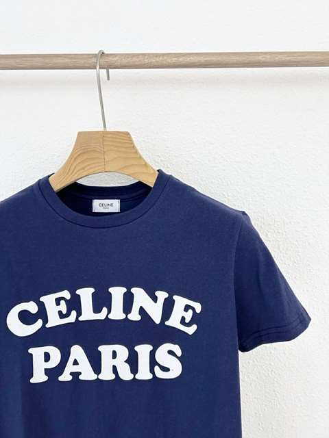 CL 셀린느 여성 코튼 파리스 반팔