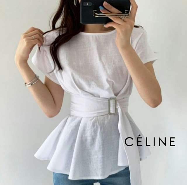 CL 셀린느 벨트블라우스
