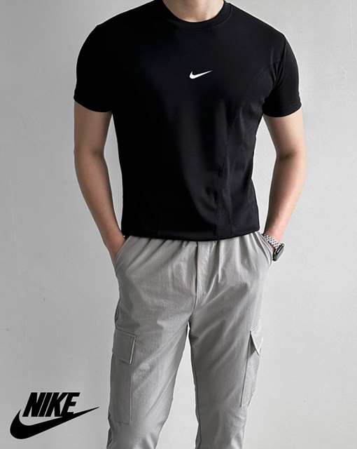 NK 나이키 더블컷팅 머슬핏 반팔