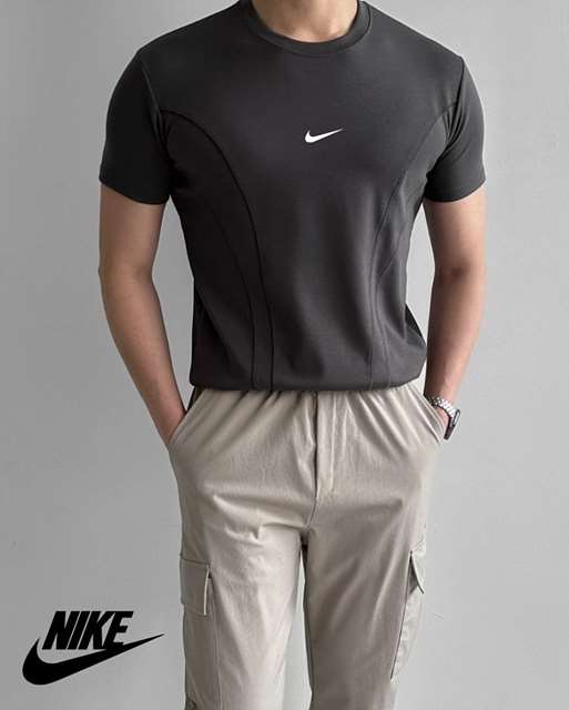 NK 나이키 더블컷팅 머슬핏 반팔