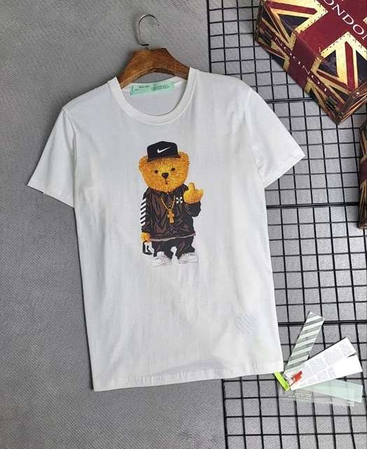 NK X OH 나이키 곰돌이 fuck 반팔티