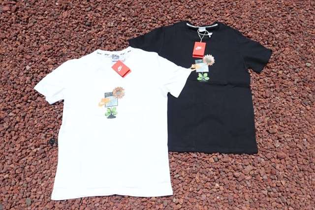 NK 나이키 플라워 반팔티