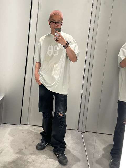 BC 발렌시아가 23SS 크립토 반팔티