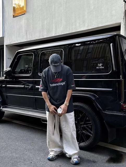 BC 발렌시아가 24SS 3B 스포츠 아이콘 반팔티