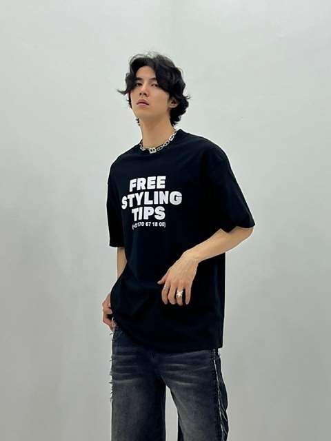 BC 발렌시아가 프리 스타일링 팁 반팔티