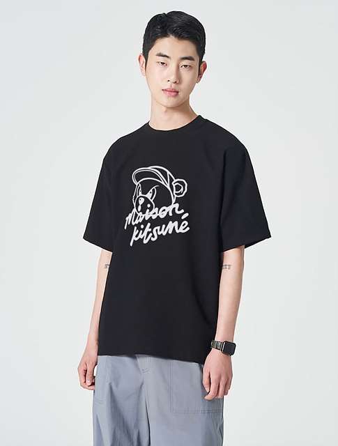 MK 메종키츠네 캡베어 티셔츠