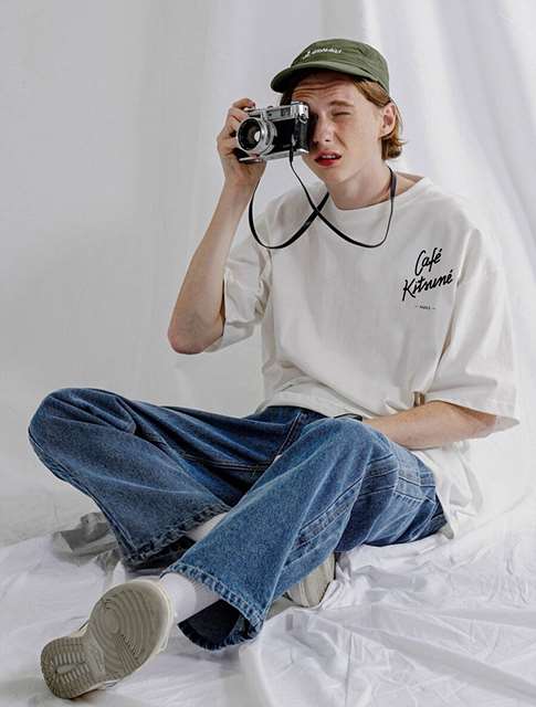 MK 메종키츠네 티셔츠