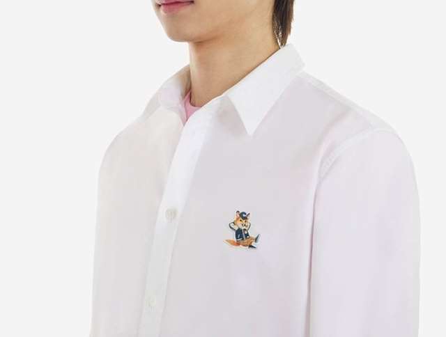 MK 메종키츠네 드레스드폭스 셔츠